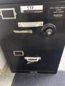 2 Drawer Fireproof Safe