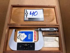 Tesa 3” - 4” Outside Micrometer