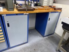 Lista Work Bench with Cabinets