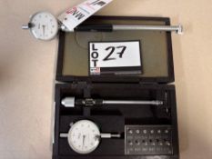 (2) Teclock Dial Bore Gages