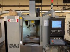 Ganesh VFM-2818 4th Axis CNC Vertical Machining Center, Mitsubishi CNC Control, New 2016