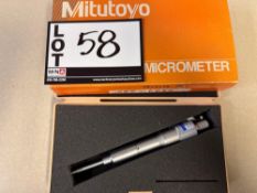 Mitutoyo .050 - 1.050 Groove Micrometer
