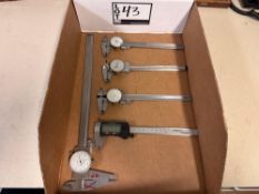 (5) Assorted Calipers