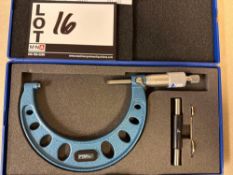 Fowler 3” - 4” Outside Micrometer