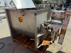 Mixer, Ribbon, 35 Cubic Feet, Stainless Steel, Scott Equipment