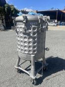 Tank, 25 Gallon (100 Liters), Stainless Steel, Jacketed, 50 PSI Internal