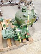 Pallet of (2) Centrifuges, Disc, Separator, Westfalia and Alfa Laval, #S739866
