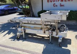Screen, Vibratory, 17" x 98", S/st, 1 HP, Ball Cleaning #S744031