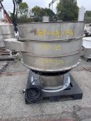 Screen, Vibratory, 48" Diameter, Double Deck, Sweco, Stainless Steel, #5991823