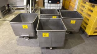 400 lb Stainless Steel Buggies