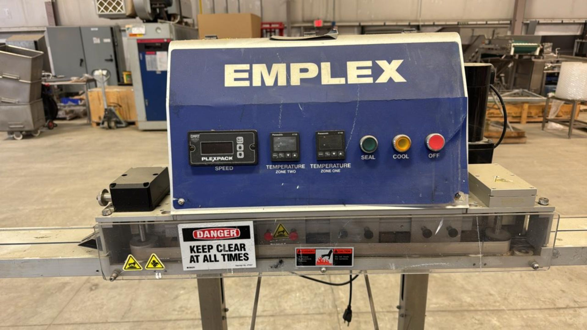 Emplex Bag Sealer, Mdl. MPS-7100LR-M, SN. 07/014706, 115V/1PH/60HZ. 12 ...