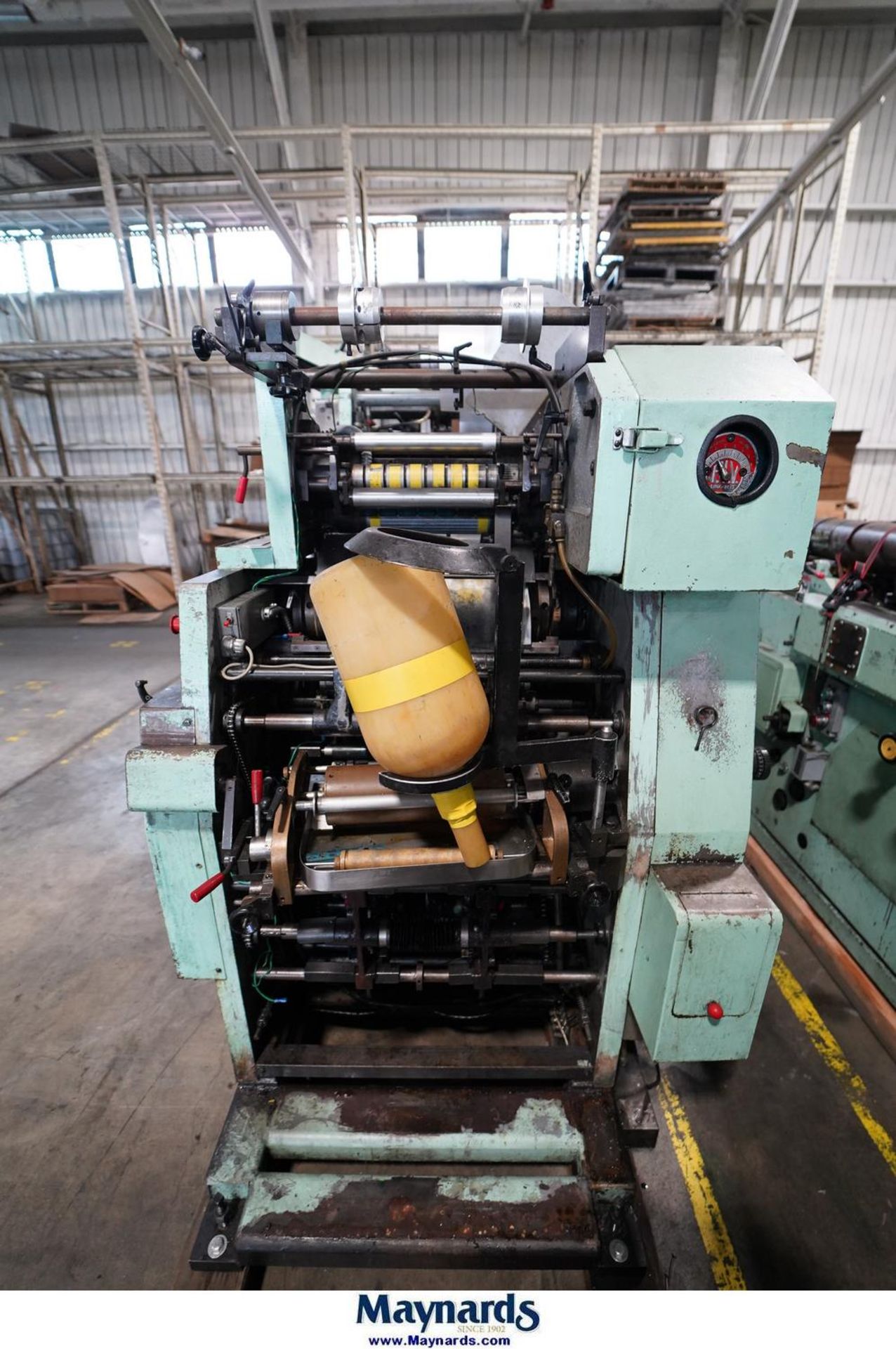 1990 F.L. SMITHE MACHINE COMPANY RA ROTAMATIC ENVELOPE MACHINE BLANK ...