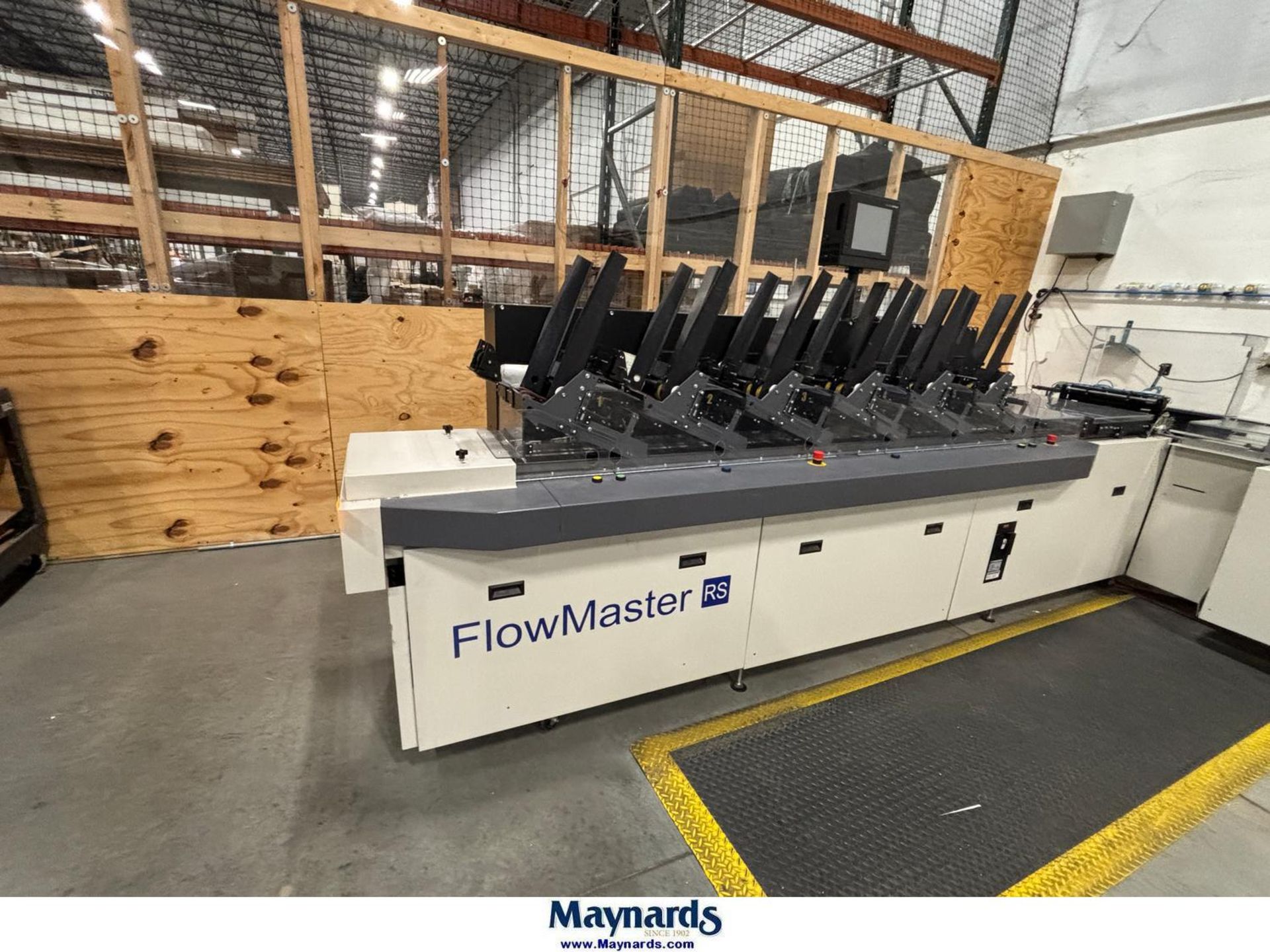 (2016) Pitney-Bowes Flowmaster FLZ6 MAIL INSERTER, SEALING TYPE, FLOWMASTER RS, 6-STATION - Image 4 of 27