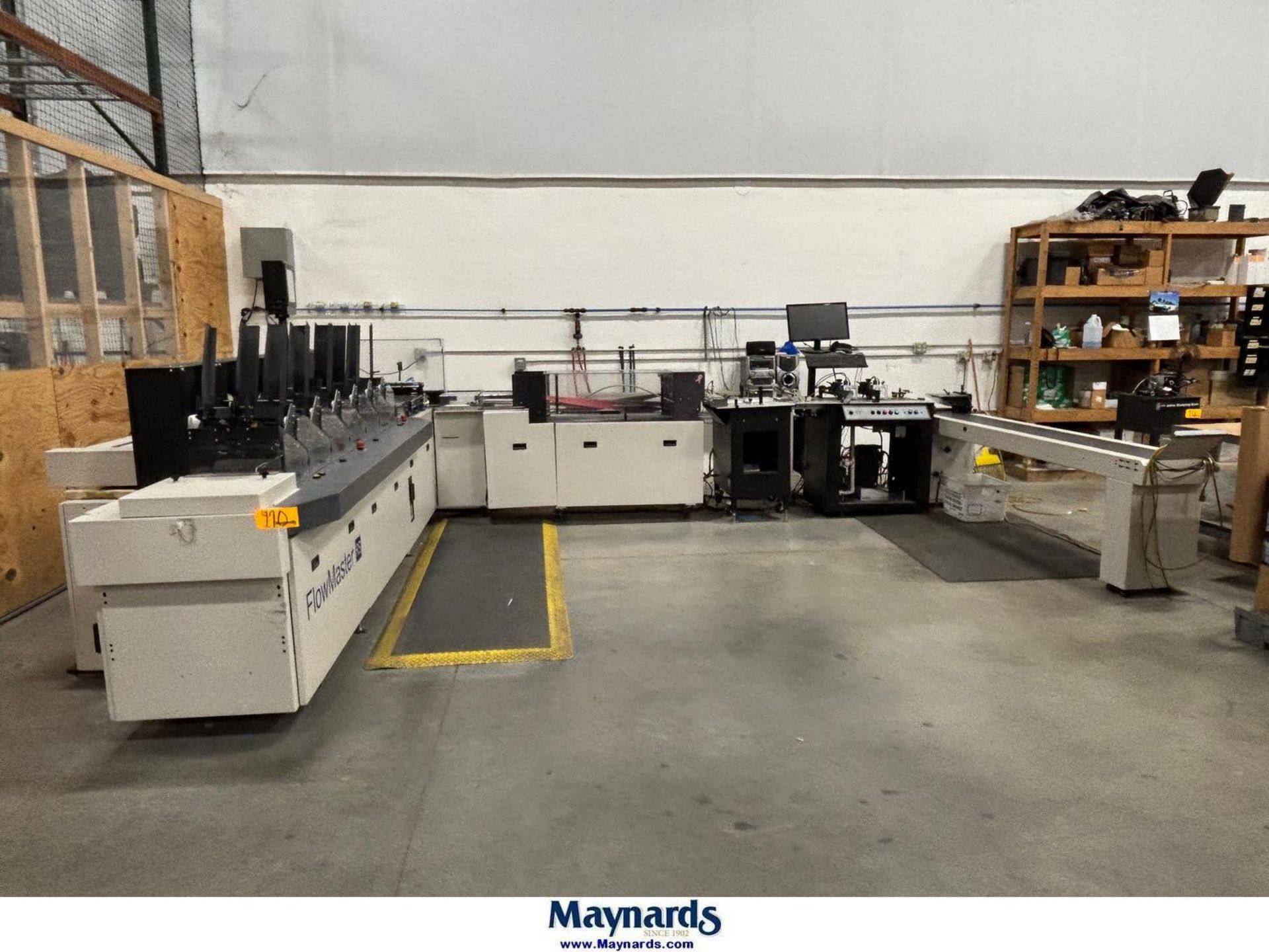 (2016) Pitney-Bowes Flowmaster FLZ6 MAIL INSERTER, SEALING TYPE, FLOWMASTER RS, 6-STATION