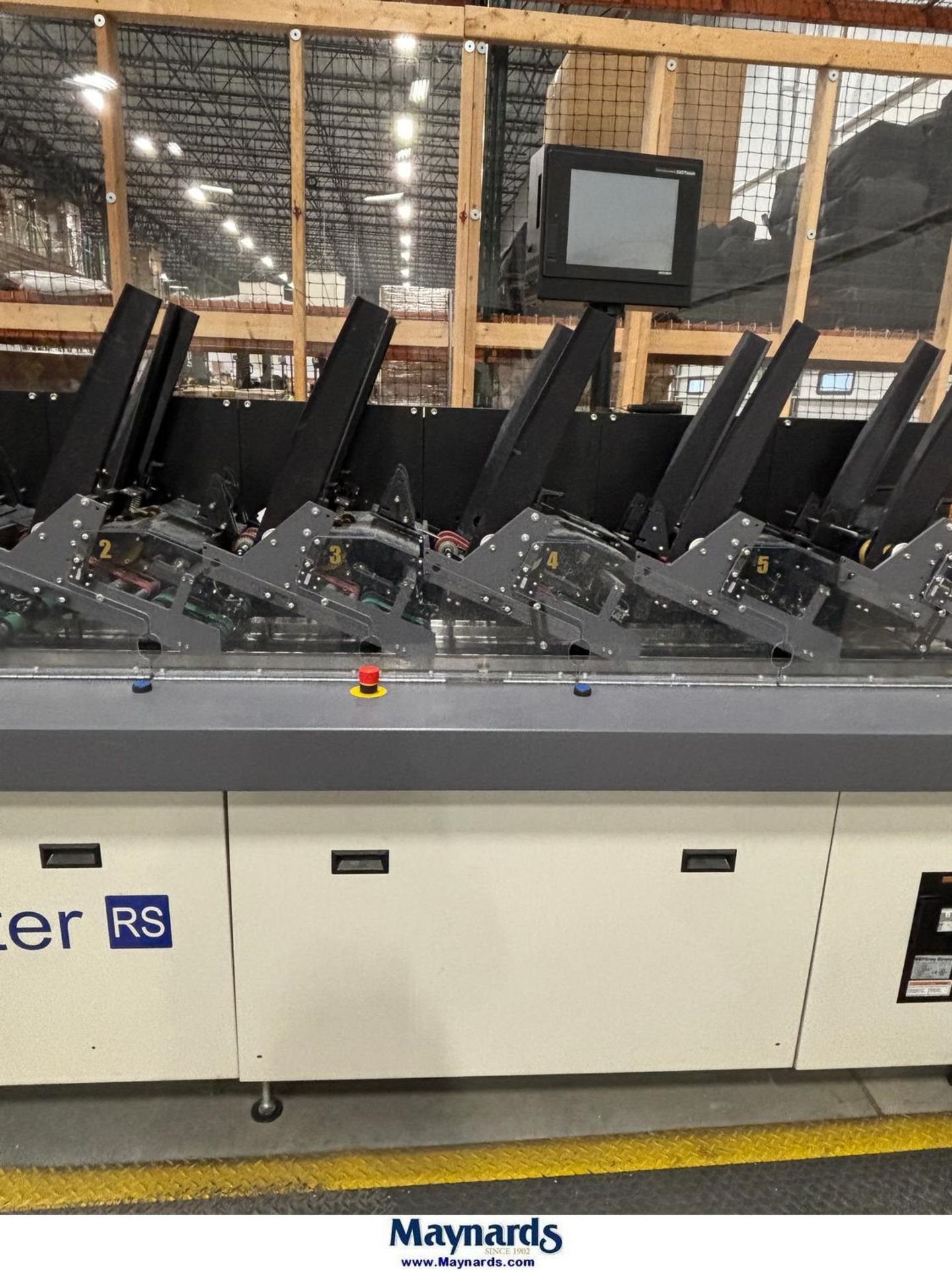 (2016) Pitney-Bowes Flowmaster FLZ6 MAIL INSERTER, SEALING TYPE, FLOWMASTER RS, 6-STATION - Image 8 of 27