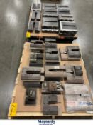 (2) Skids of Various Size Kolbus book clamps