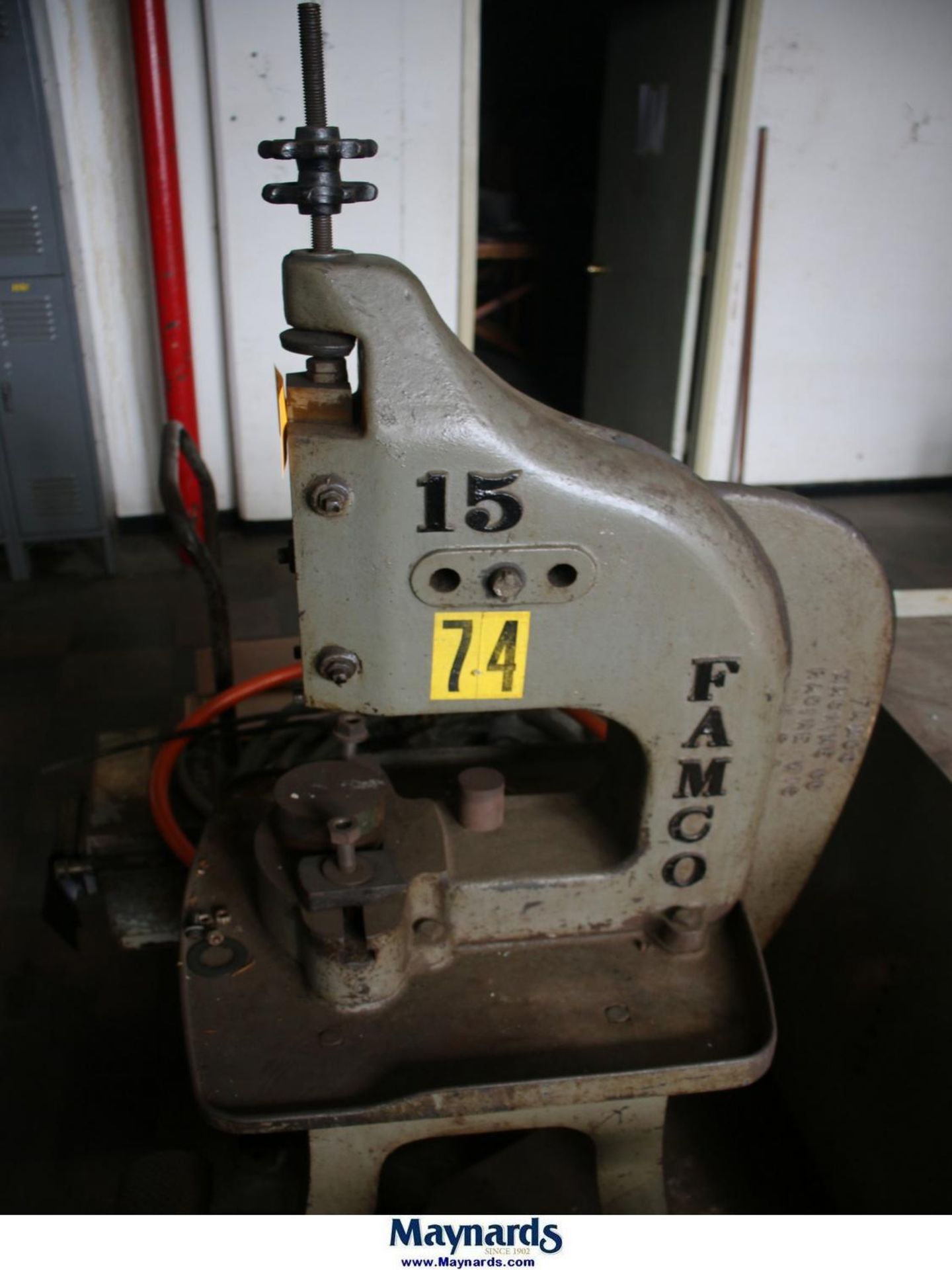 Famco #15 Stamping Press Machine #74 [Loc: 3rd floor]