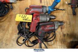 (3) Assorted Milwaukee Drill/Drivers
