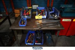 Assorted Hand Tools - Screwdrivers, Wrenches, Hex Keys and Soldering Iron