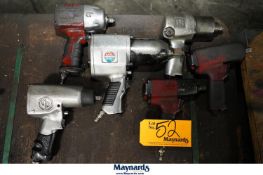 (5) Assorted Pneumatic Impact Wrenches