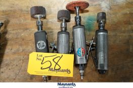 (4) MSI Pro and Assorted Pneumatic Die Grinders