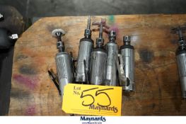 (5) Assorted Pneumatic Die Grinders