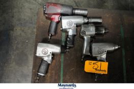 (5) Assorted Pneumatic Impact Wrenches