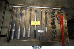 Assorted Torque Wrenches, Ratchets, Extensions and Sockets
