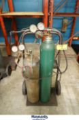 Oxy-Acetylene Cutting/Welding Torch Set with Cart