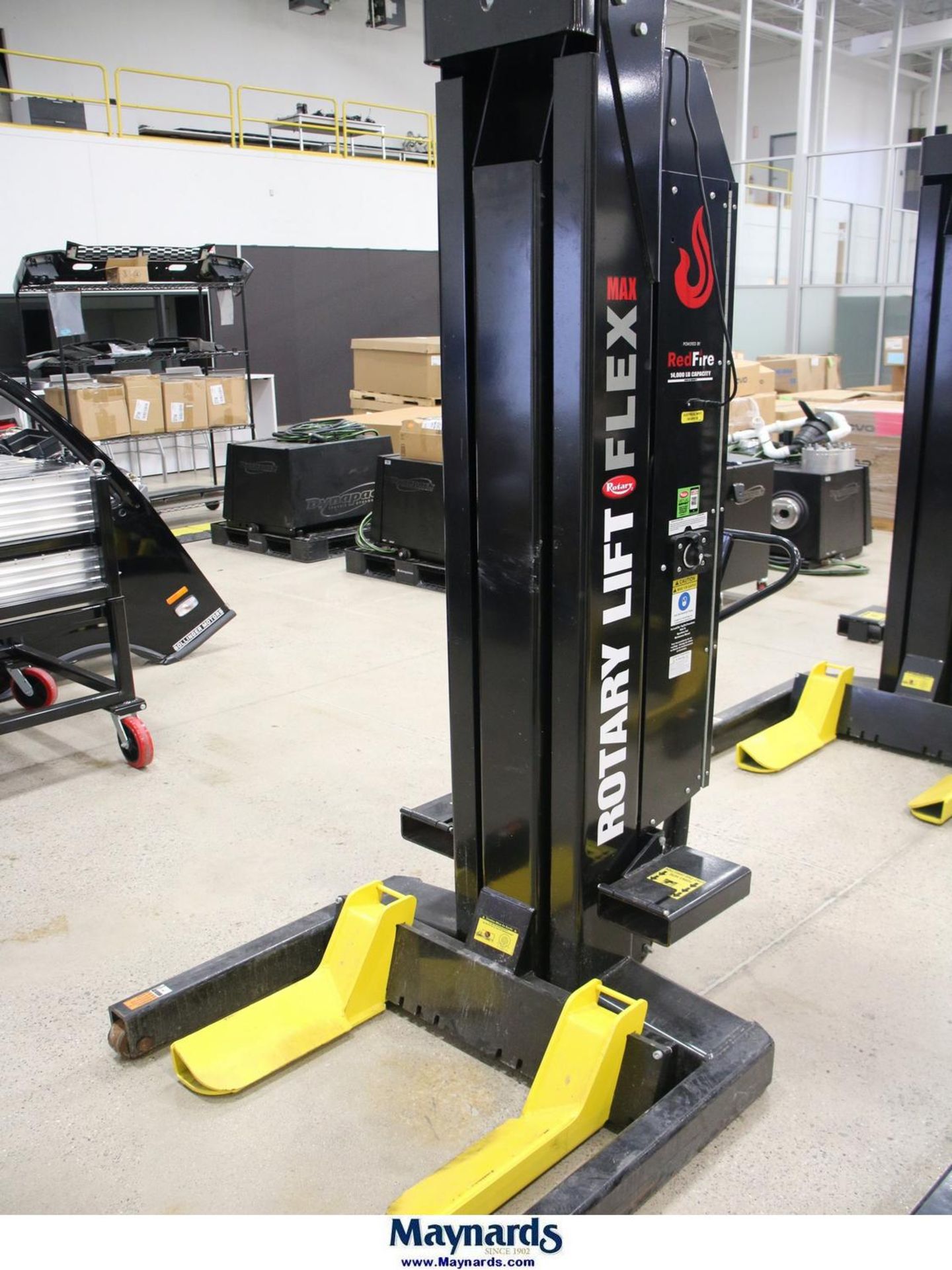 Flex Max Mobile Rotary Colum Lift Powered By RedFire, 14,000lb Capacity ...
