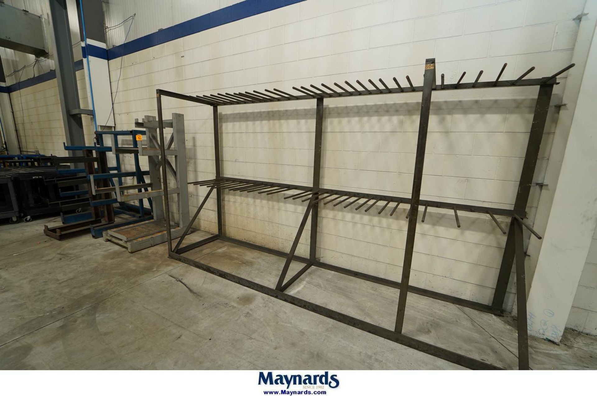 Small Part Round Rack PARTS RACK AND (3) SMALL MATERIAL RACKS