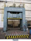 1977 Abeseiki CDS-2520-200M 200-Ton Hydraulic Spotting Press