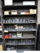 Shelving Unit with Assorted EDM Accessories