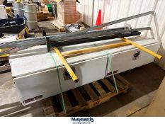 Pallet with Weather Guard Mountable Tool Boxes and Scrap