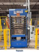 (2021) GMI 30'' x 30'' x 10DL/450T Platen Press