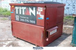 Wastequip 6 Cubic Yard Front End Loader Dumpster