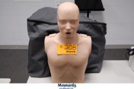 (4) CPR TRAINING MANIKINS WITH CARRYING BAG