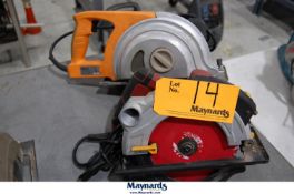 (2) CHICAGO ELECTRIC 7-1/4" CIRCULAR SAWS