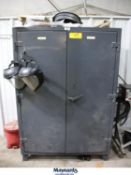 2-Door Cabinet with Contents