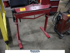 Heavy Duty 36" Metal Sheet Bender with Stand