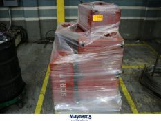 Pallet of Small Rolling Scrap Bins