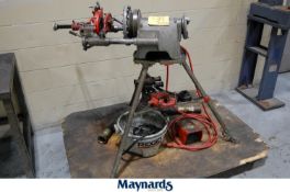 RIDGID PIPE THREADING MACHINE
