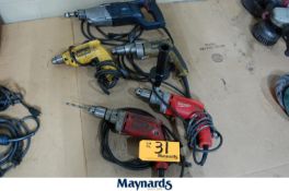 CORDED POWER DRILLS