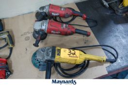 CORDED POWER GRINDERS
