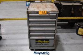 PARKER BRASS PRODUCTS ROLLING TOOL CHEST