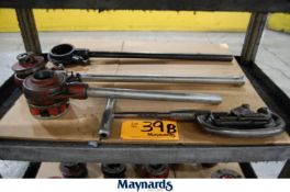 RIDGID EXPOSED RATCHET MANUAL PIPE THREADERS AND DIE HEADS