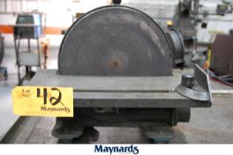 HEAVY DUTY BENCHTOP DISC SANDER