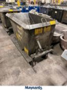 (1) Jesco .33 YD. Cubic Capacity Self-Dumping Forklift Hopper