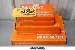 MITUTOYO DIGIMATIC MICROMETERS & CALIPERS