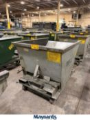 (1) 34'' x 48' x 23'' Wright Depth Self-Dumping Forklift Hopper